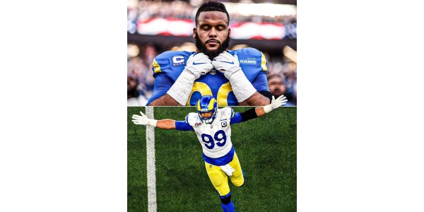 Der Defensivriese erstarkt, Rams-Star Aaron Donald spielt seit neun Jahren